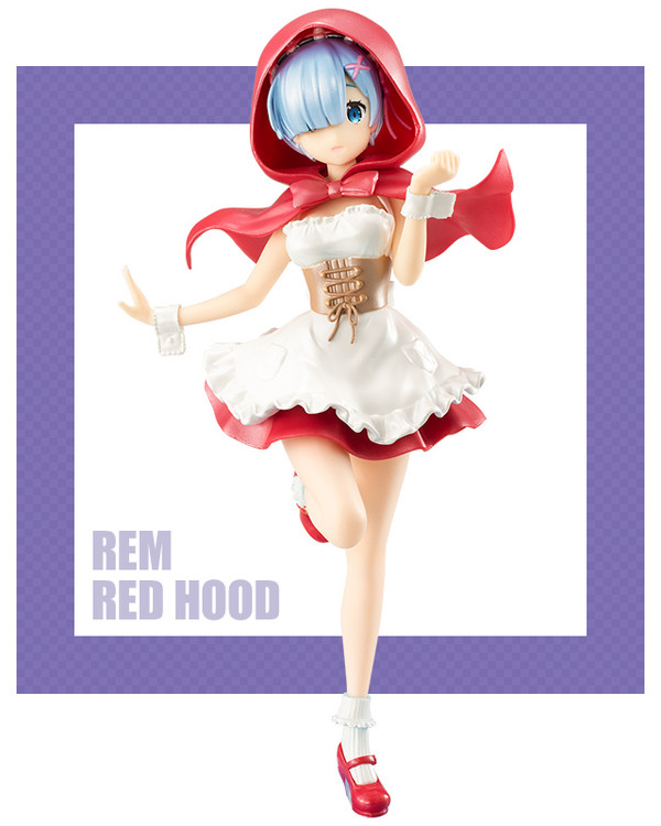 Rem (Red Hood, Pearl Color), Re:Zero Kara Hajimeru Isekai Seikatsu, FuRyu, Pre-Painted